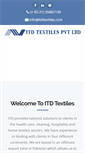 Mobile Screenshot of itdtextiles.com